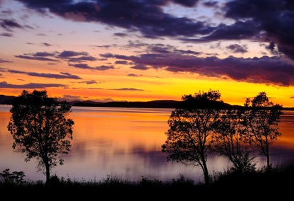 Sunset over Bellingham Bay from South neighborhood